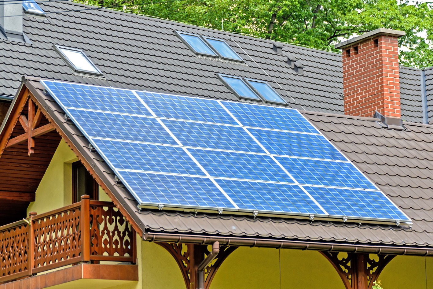 paneles solares en casa