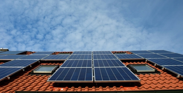 panel solar en casa